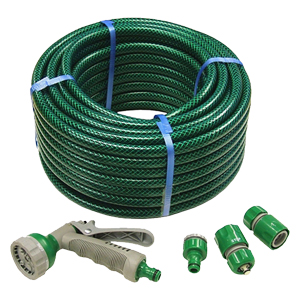 Garden Hose & Trigger Spray Gun