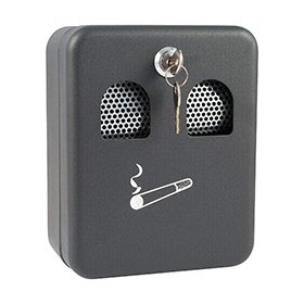 Cigarette Bin Black