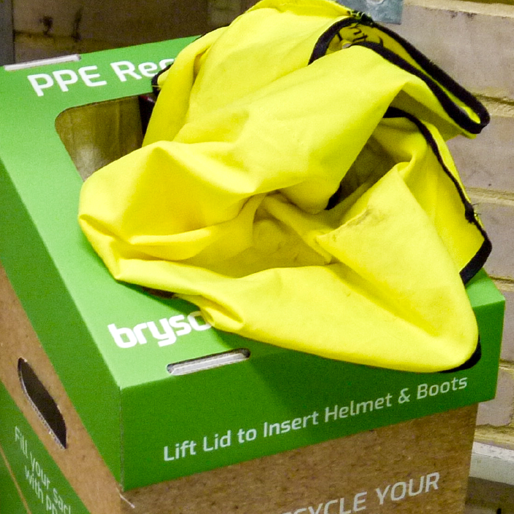 Recycling on Construction Site Bryson
